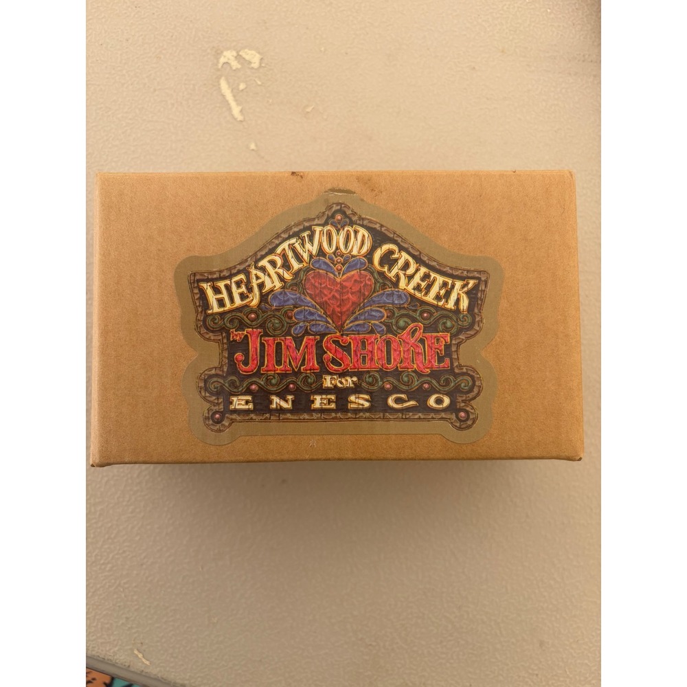 Jim Shore Heartwood Creek Ornaments 2004 Enesco Lot of 3 Floral Hearts 118701 - Picture 9 of 10